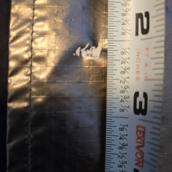 Polo Sport Men's Vintage Snowboard Jacket Black w/ Silver Striped Sleeves XL - Picture 9 of 11